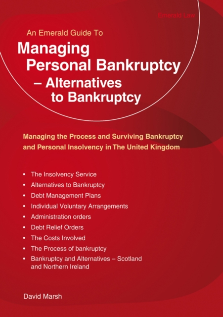 Managing Personal Bankruptcy - Alternatives To Bankruptcy : Revised Edition 2020, Paperback / softback Book