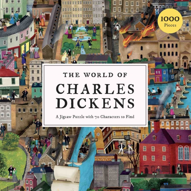 The World of Charles Dickens : A Jigsaw Puzzle with 70 Characters to Find, Jigsaw Book