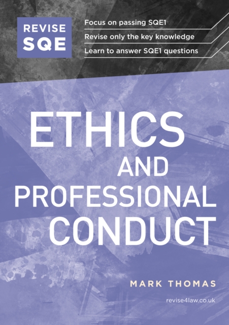 Revise SQE Ethics and Professional Conduct : SQE1 Revision Guide, EPUB eBook