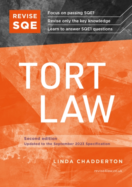 Revise SQE Tort Law : SQE1 Revision Guide 2nd ed, Paperback / softback Book