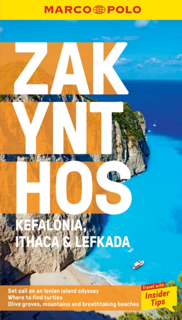 Zakynthos and Kefalonia Marco Polo Pocket Travel Guide - with pull out map : Includes Ithaca and Lefkada, Paperback / softback Book