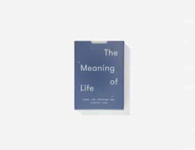 The Meaning of Life : cards for profound and playful chat, Cards Book