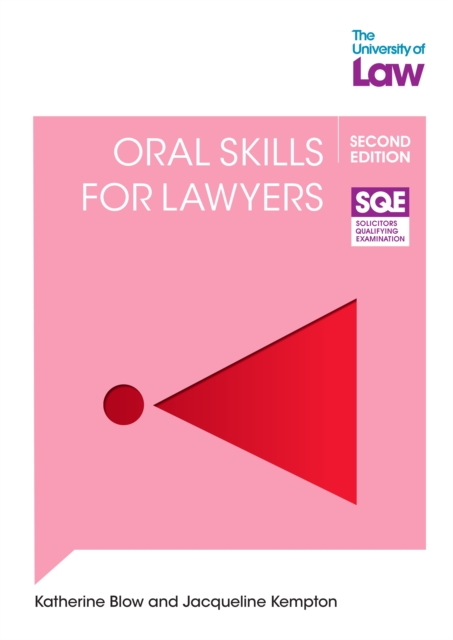 SQE2 Oral Skills for Lawyers 2e, Paperback / softback Book