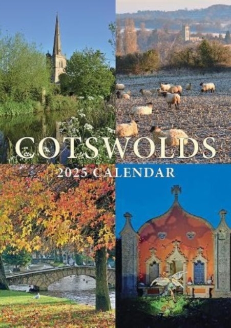 Cotswolds A5 Calendar 2025, Calendar Book