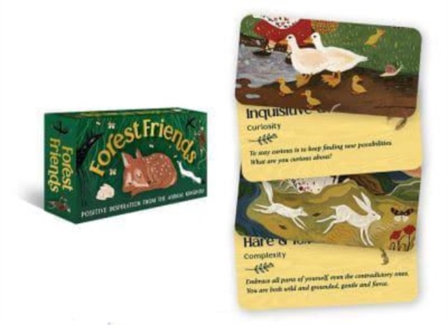 Forest Friends : Positive inspiration from the animal kingdom, Cards Book