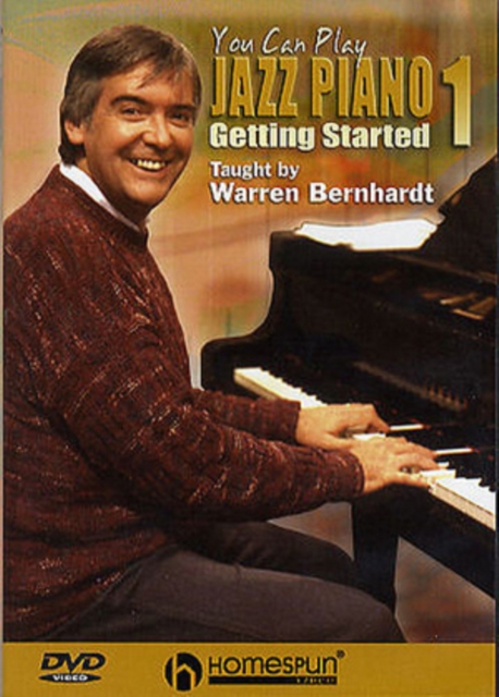 You Can Play Jazz Piano: 1 - Getting Started, DVD  DVD