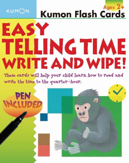 Easy Telling Time Write & Wipe, Miscellaneous print Book