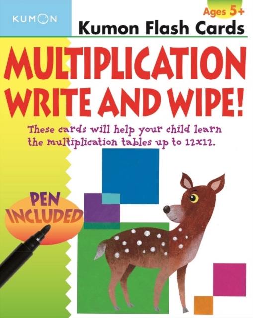 Multiplication Write & Wipe : Kumon Flash Cards, Paperback / softback Book