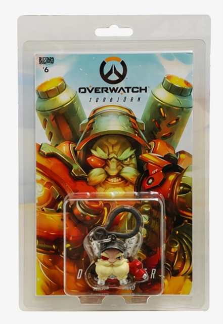 Overwatch Torbjorn Comic Book and Backpack Hanger, Multiple-component retail product Book