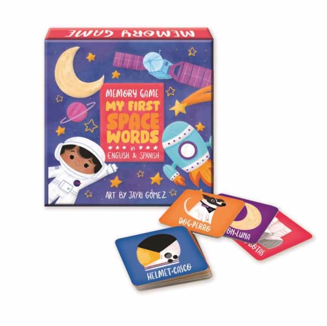 My First Space Words in English & Spanish Memory Game, Other printed item Book
