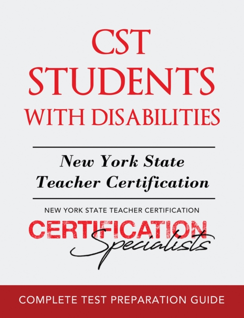 CST Students with Disabilities : New York State Teacher Certification, EPUB eBook