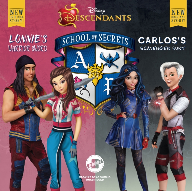 Disney Descendants: School of Secrets: Books 4 &amp; 5, eAudiobook MP3 eaudioBook