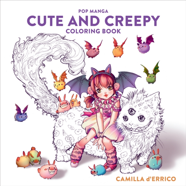 Pop Manga Cute and Creepy Coloring Book, Paperback / softback Book