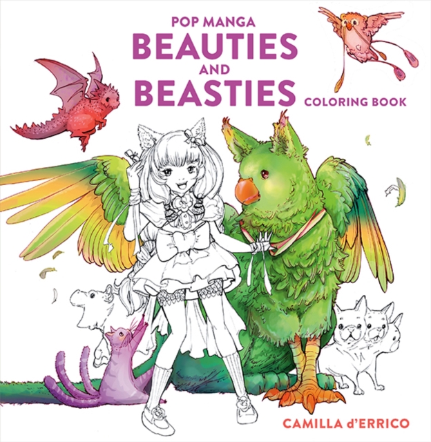 Pop Manga Beauties and Beasties Coloring Book, Paperback / softback Book