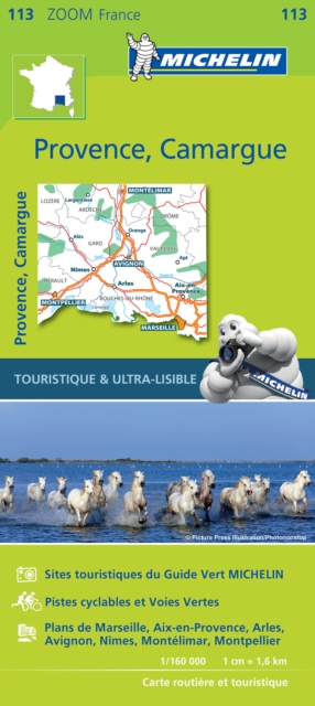 Provence, Camargue - Zoom Map 113 : Map, Sheet map, folded Book