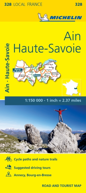 Ain, Haute-Savoie - Michelin Local Map 328 : Map, Sheet map, folded Book