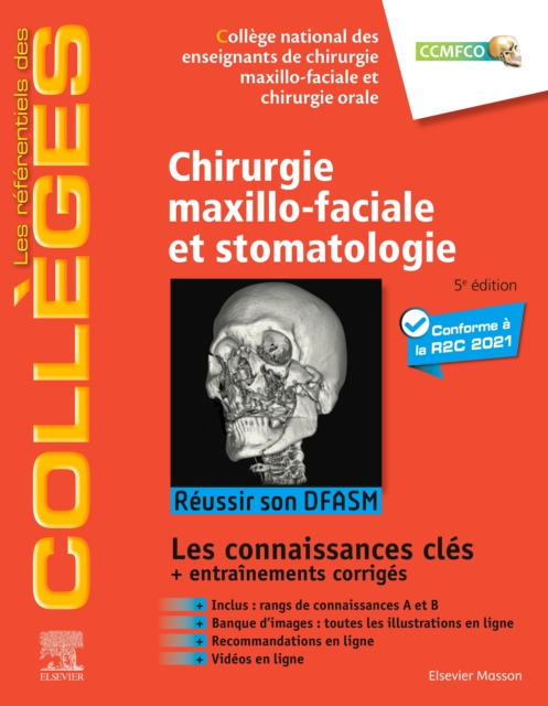 Chirurgie maxillo-faciale et stomatologie : Reussir son DFASM - Connaissances cles, EPUB eBook