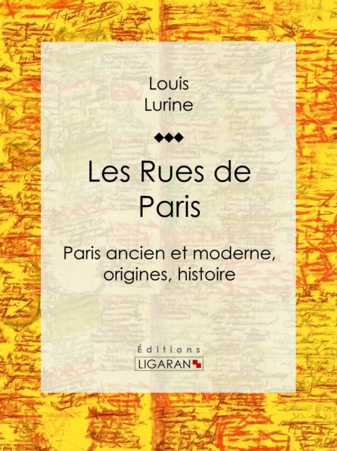 Les Rues de Paris, EPUB eBook