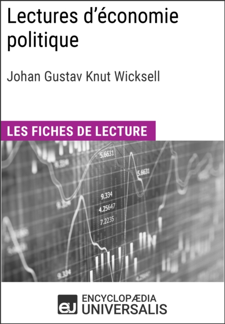 Lectures d'economie politique de Johan Gustav Knut Wicksell, EPUB eBook
