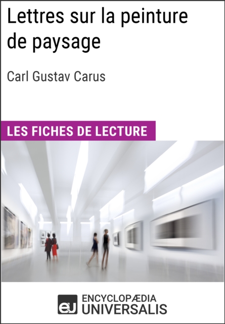 Lettres sur la peinture de paysage de Carl Gustav Carus, EPUB eBook