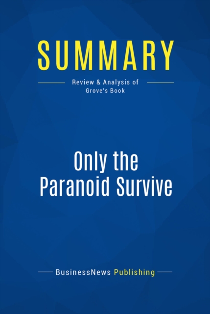 Summary: Only the Paranoid Survive, EPUB eBook