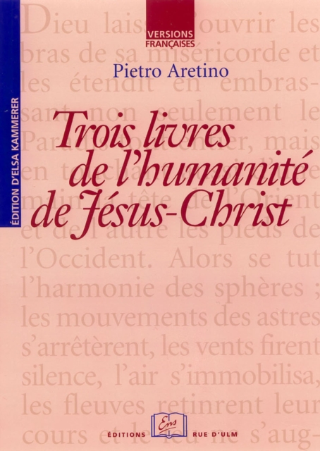 Trois livres de l'Humanite de Jesus-Christ, PDF eBook