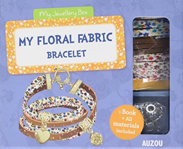 My Beautiful Floral Fabric Bracelet, Mixed media product Book