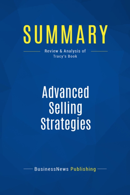 Summary: Advanced Selling Strategies, EPUB eBook
