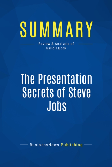 Summary: The Presentation Secrets of Steve Jobs, EPUB eBook