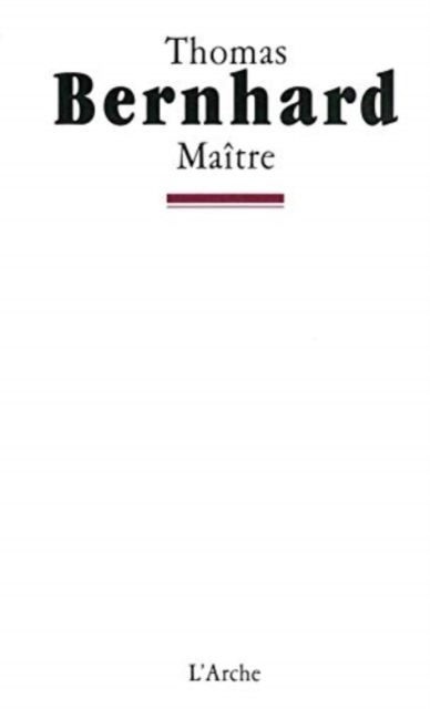 Maitre, General merchandise Book