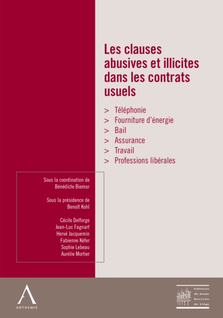 Les clauses abusives et illicites dans les contrats usuels, EPUB eBook