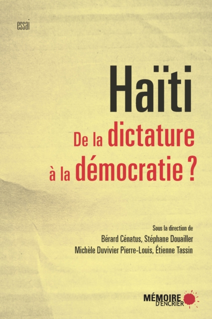 Haiti. De la dictature a la democratie?, EPUB eBook