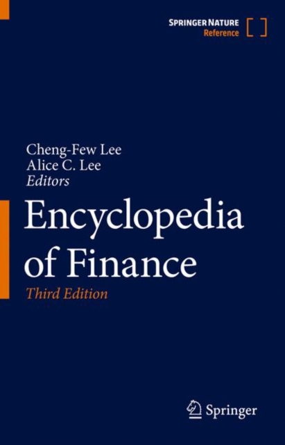 Encyclopedia of Finance, Hardback Book Encyclopedia of Finance, Hardback Book