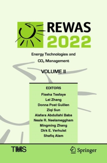 REWAS 2022: Energy Technologies and CO2 Management (Volume II), Paperback / softback Book