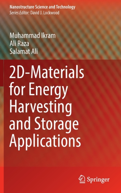 2D-Materials for Energy Harvesting and Storage Applications, Hardback Book