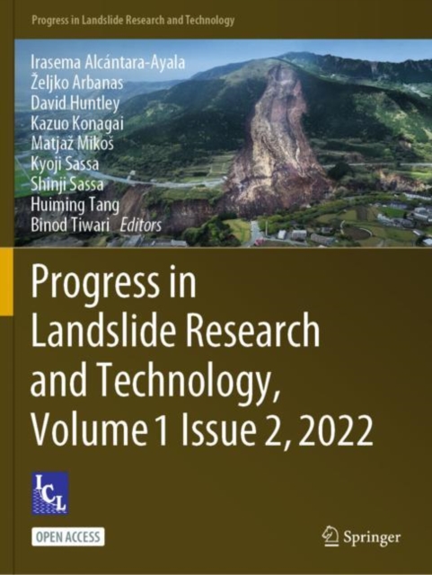 Progress in Landslide Research and Technology, Volume 1 Issue 2, 2022, Paperback / softback Book
