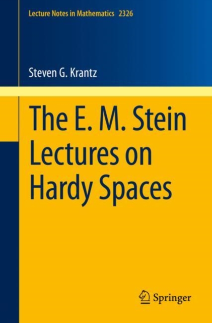 The E. M. Stein Lectures on Hardy Spaces, Paperback / softback Book