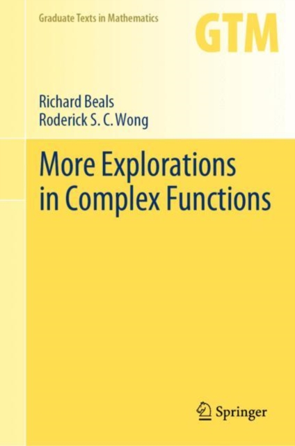 More Explorations in Complex Functions, Hardback Book