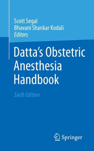 Datta's Obstetric Anesthesia Handbook, EPUB eBook