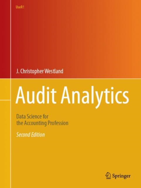 Audit Analytics : Data Science for the Accounting Profession, Hardback Book