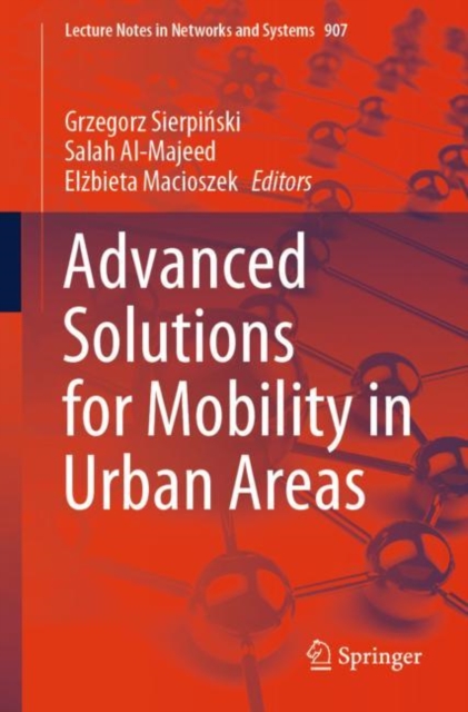 Advanced Solutions for Mobility in Urban Areas, Paperback / softback Book