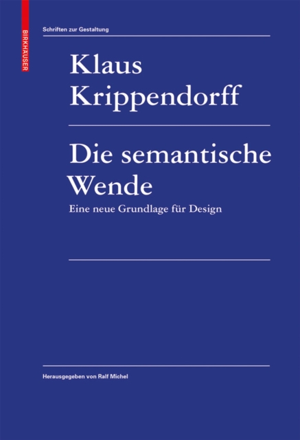 Die semantische Wende : Eine neue Grundlage fur Design, PDF eBook
