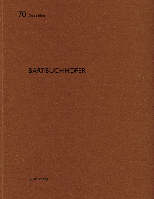 Bart Buchhofer : De Aedibus 70, Paperback / softback Book