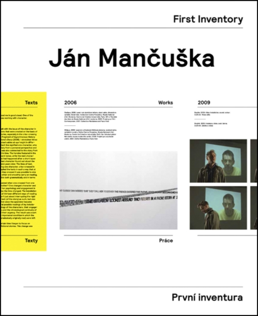 Jan Mancuska : First Inventory, Paperback / softback Book