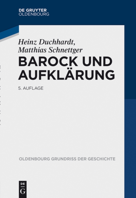 Barock und Aufklarung, PDF eBook