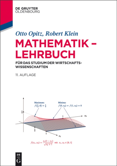 Mathematik - Lehrbuch : fur das Studium der Wirtschaftswissenschaften, PDF eBook