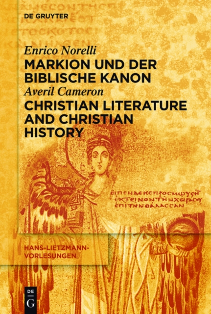 Markion und der biblische Kanon / Christian Literature and Christian History, PDF eBook