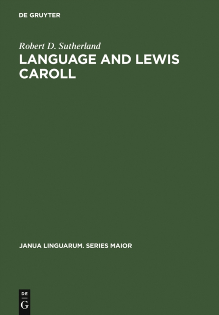 Language and Lewis Caroll, PDF eBook