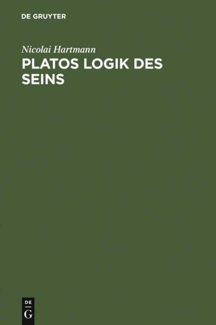 Platos Logik des Seins, PDF eBook
