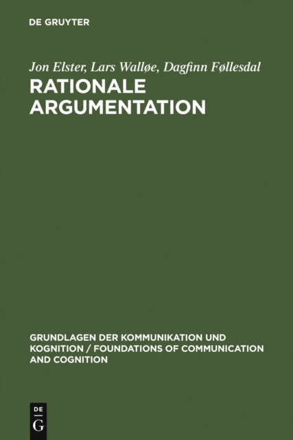 Rationale Argumentation : Ein Grundkurs in Argumentations- und Wissenschaftstheorie, PDF eBook